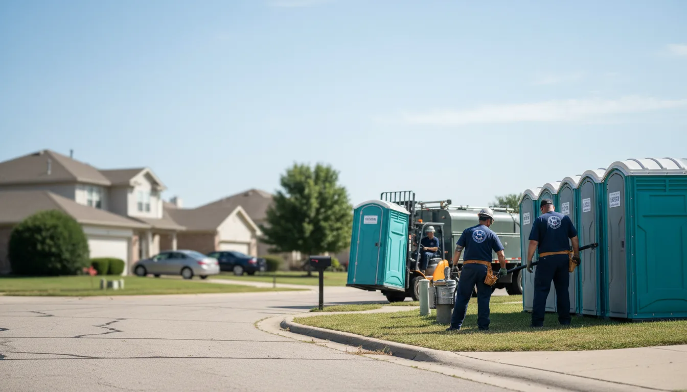 Porta Potty Rental in Hungerford, TX near me